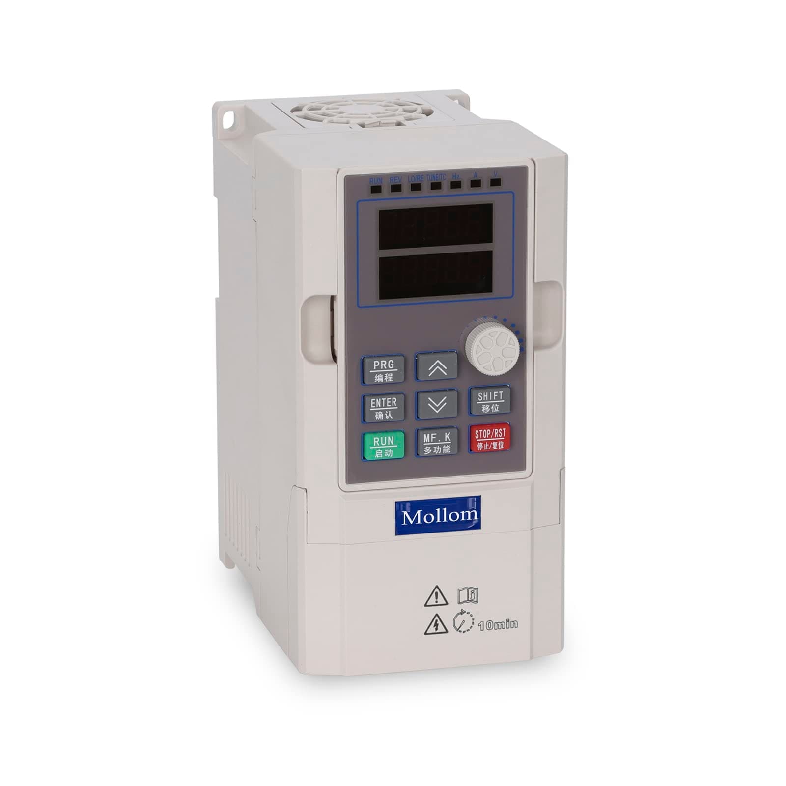 VFD 220V 4KW 5HP 16A Single or Three Phase Input to 3 Phase 0-3000Hz Output Variable Frequency Drive Control Inverter for Spindle Motor CNC Speed Control