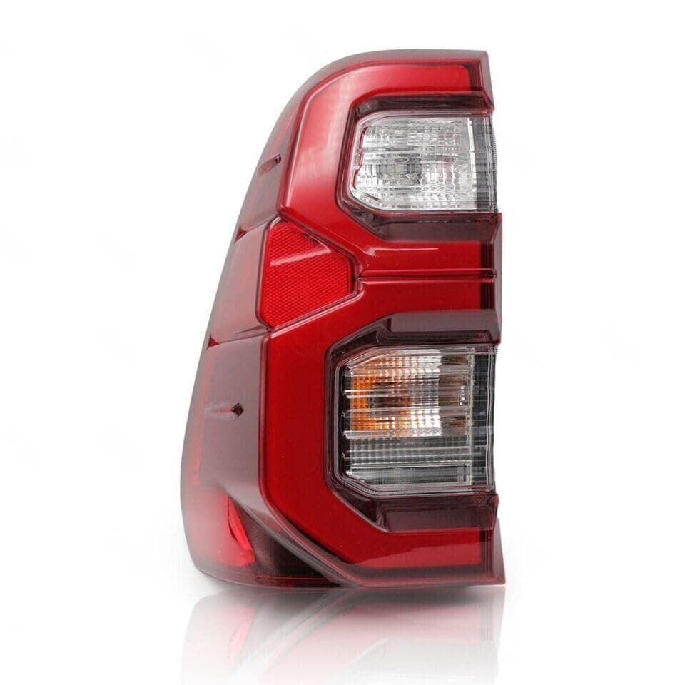 Rear LED Tail Light Assembly Back Brake Lamp Warning Replacement Light For Toyota Hilux Revo Rocco SR5 2020 2021 2022 2023 2024 (Left)