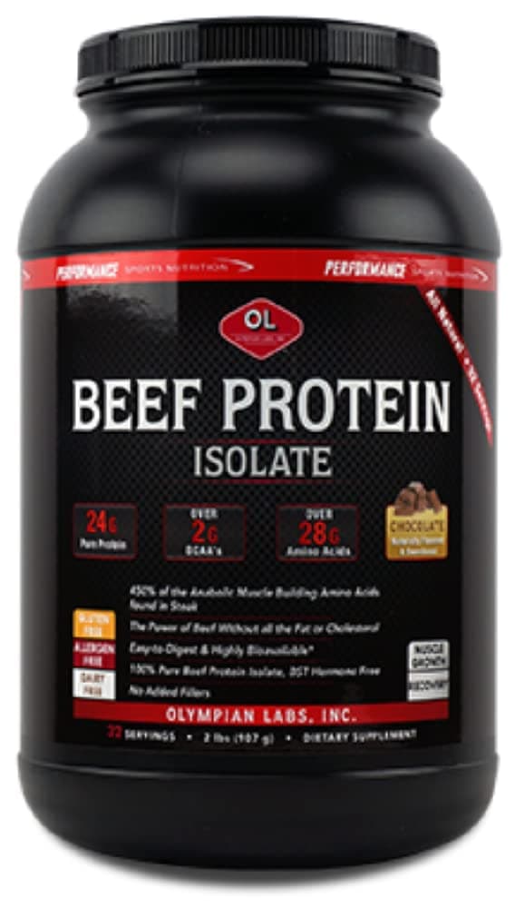 Beef Protein Isolate, 24g Protein, BST Free, Macro-Micro Nutrient Friendly, Bioavailable, 32 Ounces, Chocolate