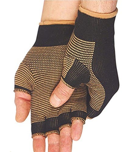 Medisonic CopperPro. Copper Threaded Compression Therapy Relief Gloves 2 Pack Set