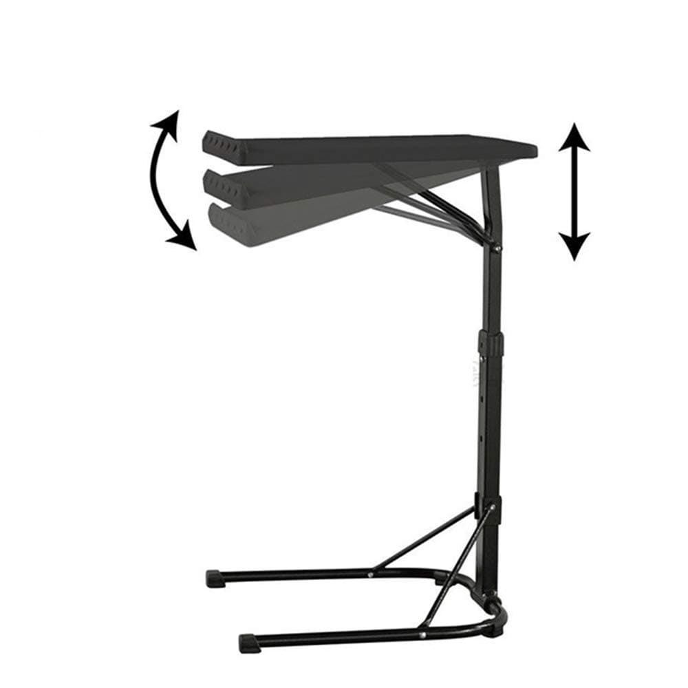 VERJE Foldable and Adjustable Small Study Overbed Computer Laptop Desk Sofa Folding Tray Table