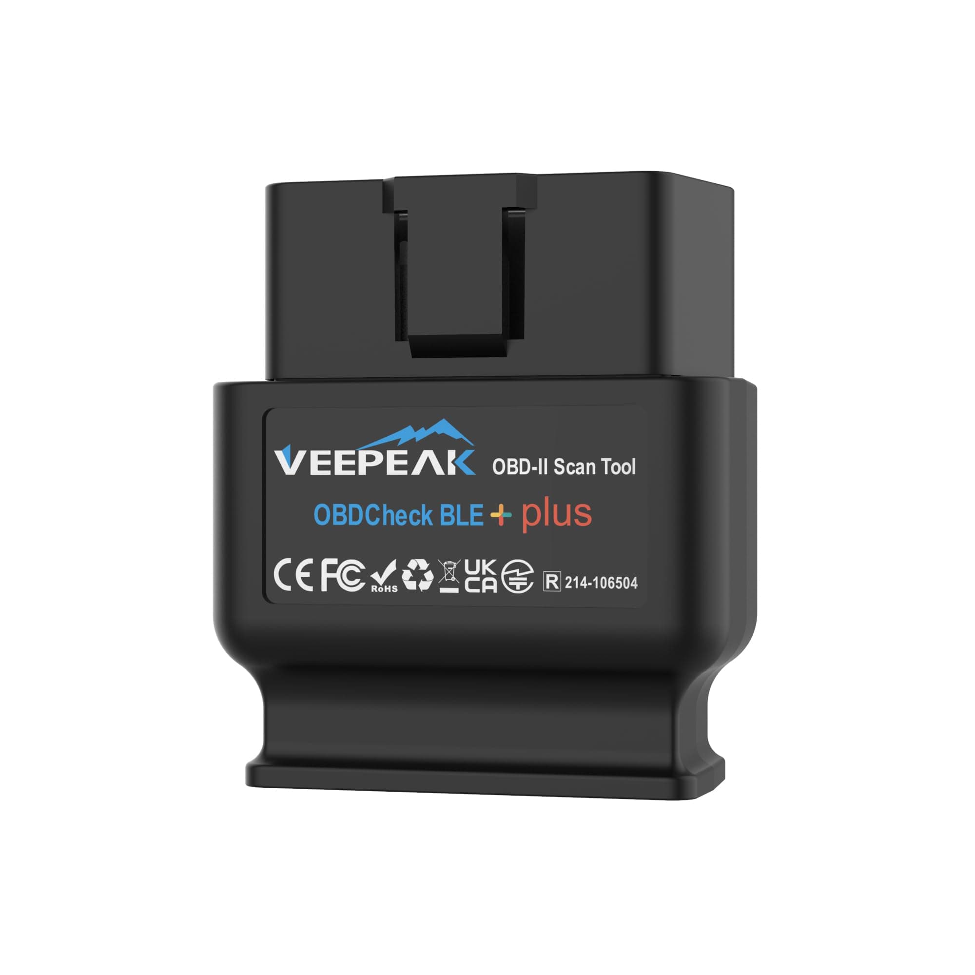 Veepeak OBDCheck BLE+ Bluetooth 4.0 OBD2 Scanner for iOS & Android, Car Diagnostic Code Reader Scan Tool for Universal OBDII/EOBD Vehicles