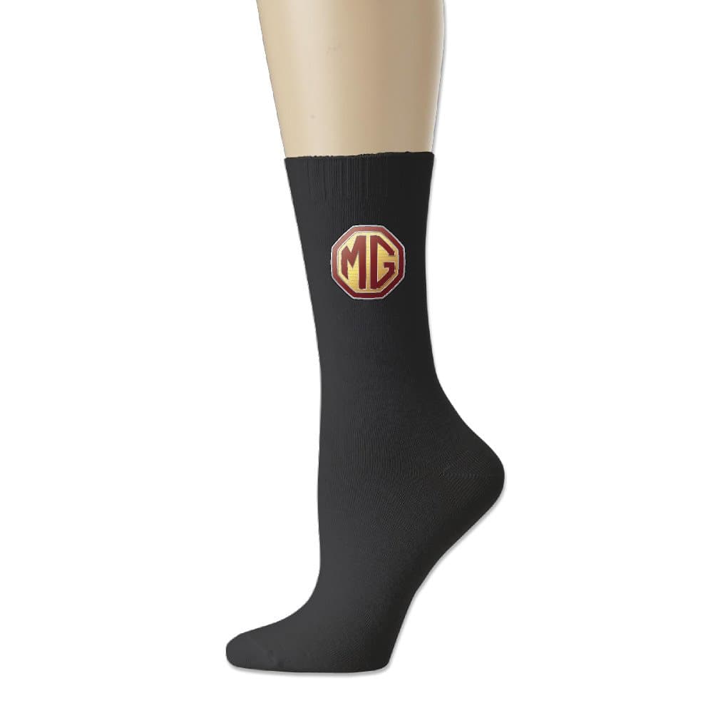 MG Car Logo Crew Sock Black