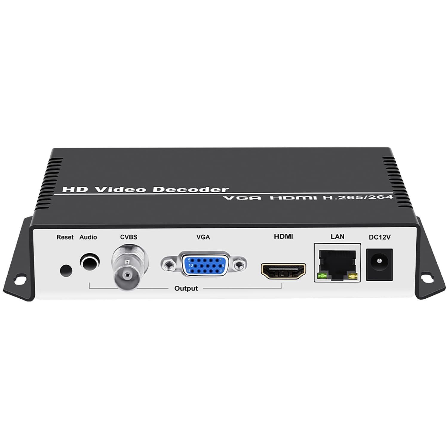 H.265 H.264 4K HD IP Video Decoder HDMI VGA CVBS Video Audio Streaming Decoder RTMP HLS RTSP UDP SRT Decoder H.265 H.264 for Decoding Video Encoder and IP Camera etc
