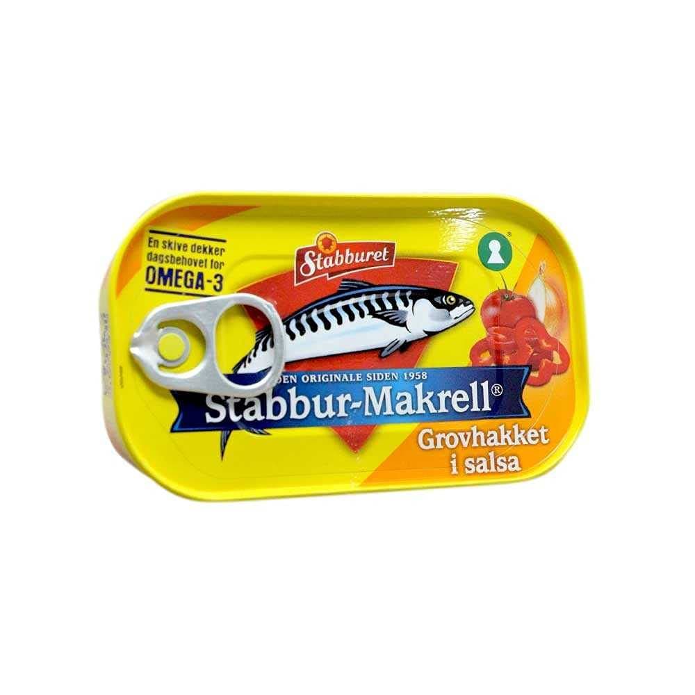 Stabburet Mackerel in Salsa 110g