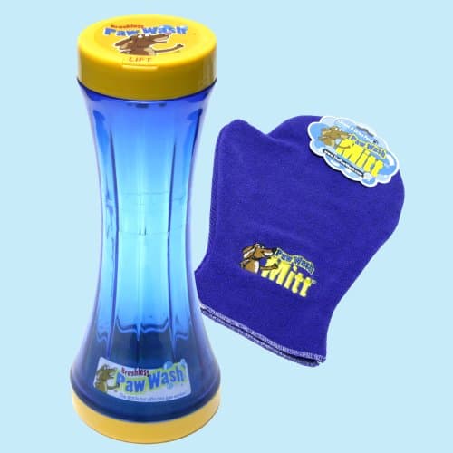 Paw Wash and Microfiber Mitt Combination