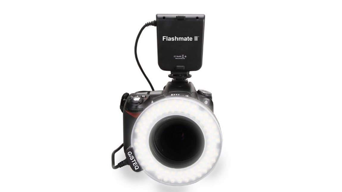 N-101N-95 Macro Ringlight Flash Steady Lighting Solution with CRI 95 True Color Rendering for NIKON Cameras