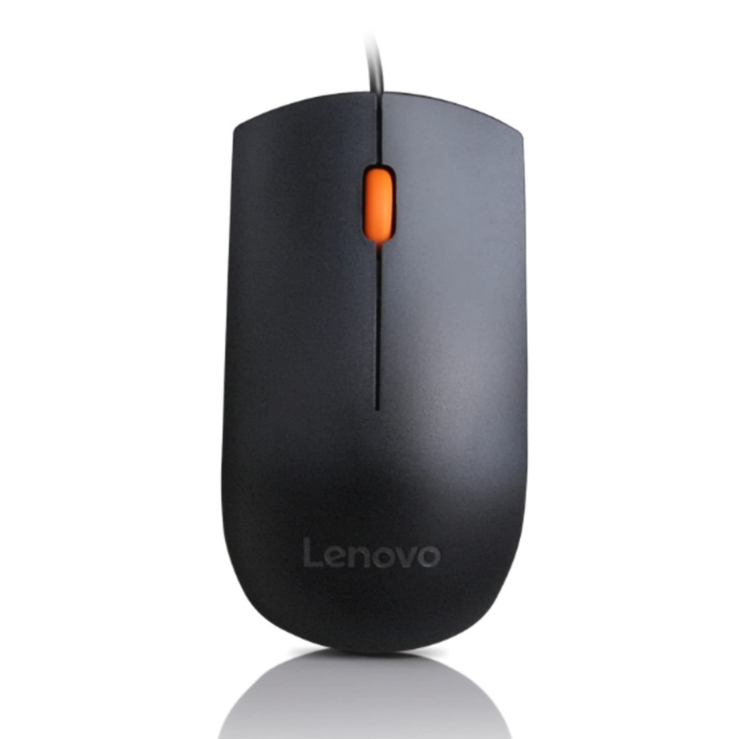 300 USB Wired Computer Mouse - Full Size Optical Ambidextrous Mouse with 1600 DPI, Reliable USB-A Wired Connection, Easy 3-Button Navigation – Long Lasting, Durable Basic Mouse, Black