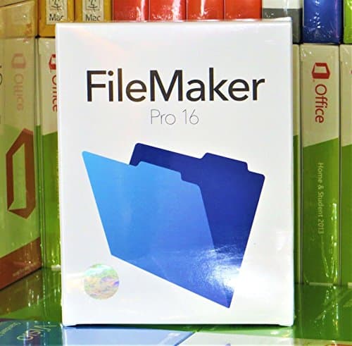 FileMaker Pro 16 (HL2B2ZM/A) - Operating System: OS X El Capitan or later, Windows 10 Pro/Enterprise, 8.1 Standard/Pro, 7 SP1 Professional/Ultimate
