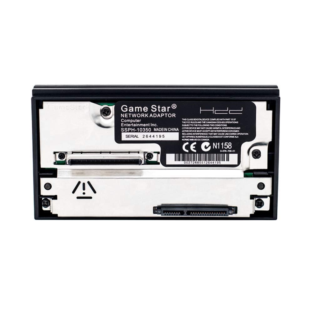 PS2 Sata Interface Network Adapter for Sony PS2 HDD Hard Disk Connector Plug Adapter Support up to 2TB SATA HDD (2.5"/3.5")