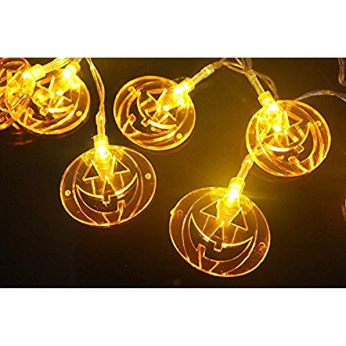 AQV Pumpkin String with 20 LED Lights