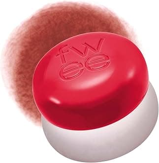 fwee Blurry Pudding Pot | Airbrushed Blush & Lip, Buildable Pigment, Long-lasting, Lightweight, Easy to Blend, Natural Soft Matte Finish - Fav (Tanned Brown) | 5 g