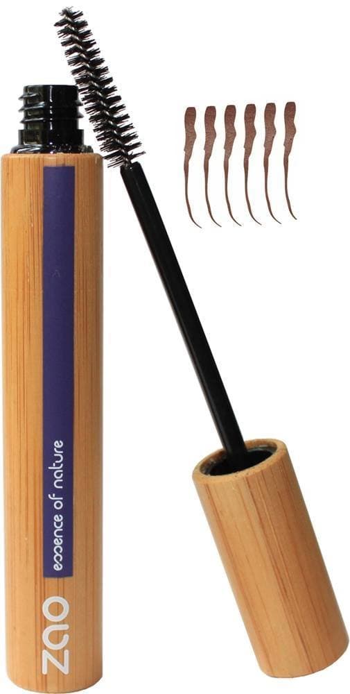 Zao Makeup Mascara 9 ml Dark Brown
