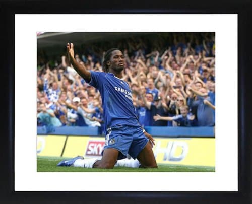 Didier Drogba Framed Photo