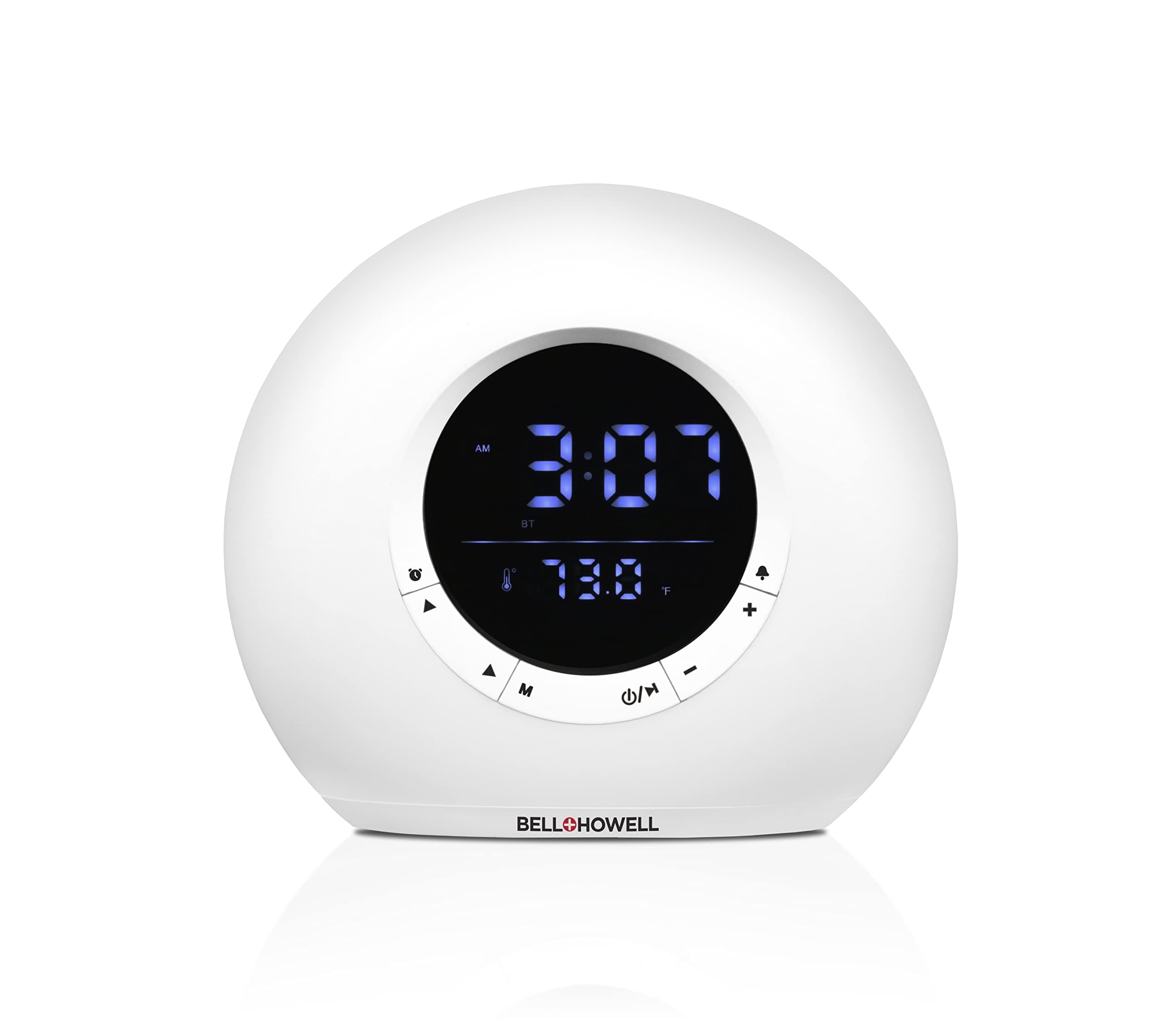 Bell+HowellBH95TWS True Wireless Stereo Link Bedside Clock Bluetooth Speaker