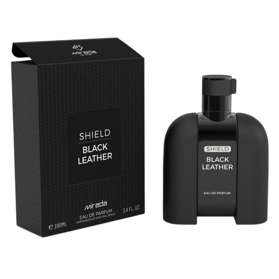 Shield Black Leather