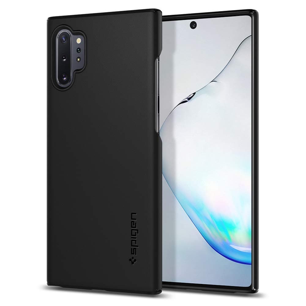 Spigen Thin Fit Designed for Samsung Galaxy Note 10 Plus Case/Galaxy Note 10 Plus 5G Case (2019) - Black