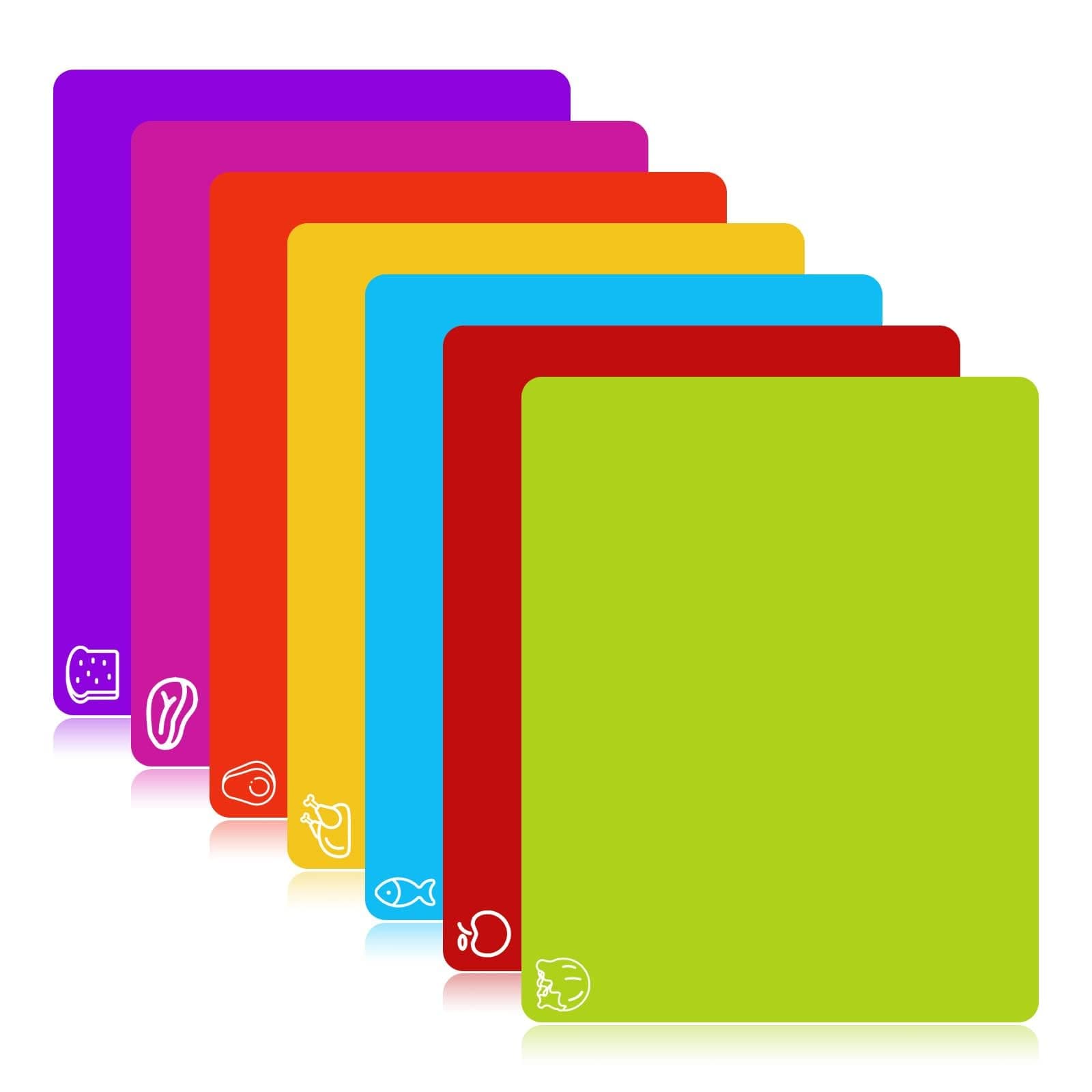 7PCS Cutting Board Mats