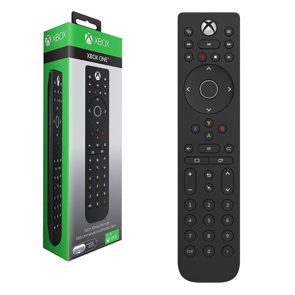 Performance Designed Products Talon Media Remote Control for Xbox One, TV, Blu-ray & Streaming Media, Black