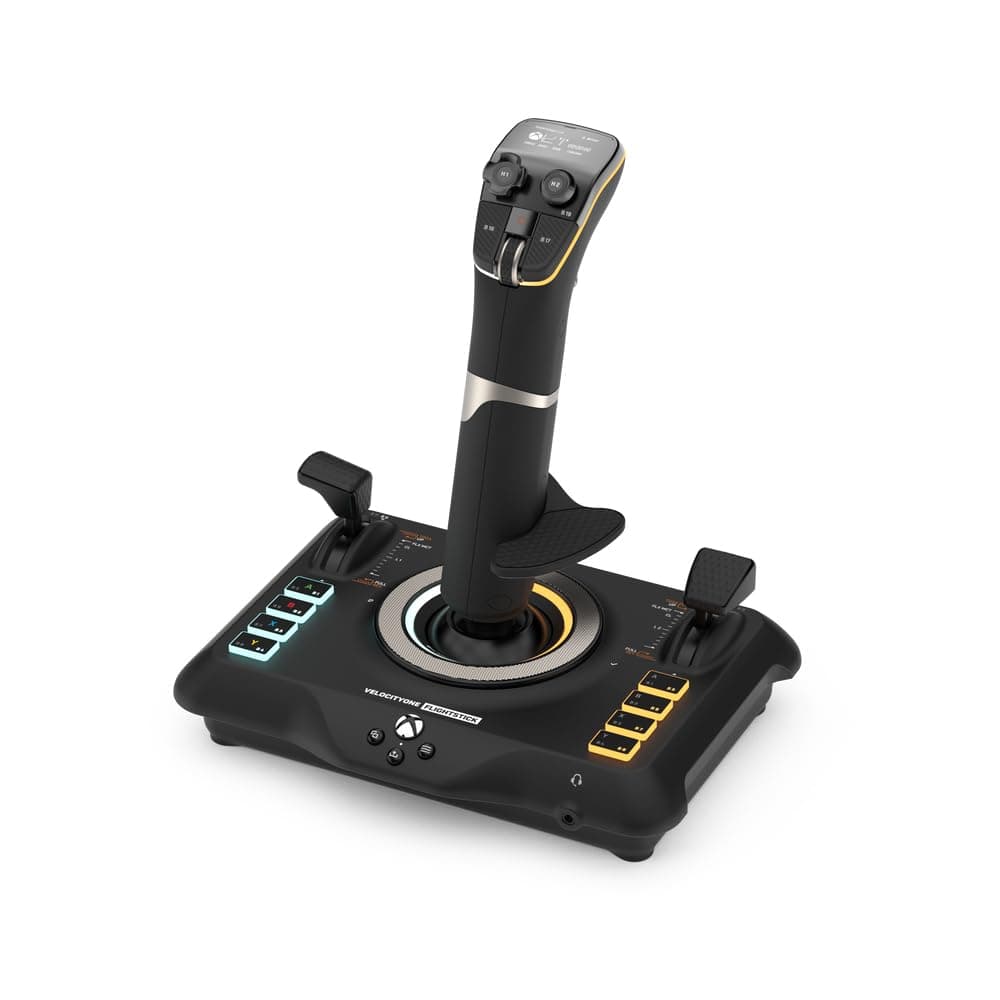 Turtle Beach VelocityOne Flightstick Universal Simulation Controller Joystick for Air and Space Combat Simulation – Xbox Series X and S, Xbox One and Windows PCs