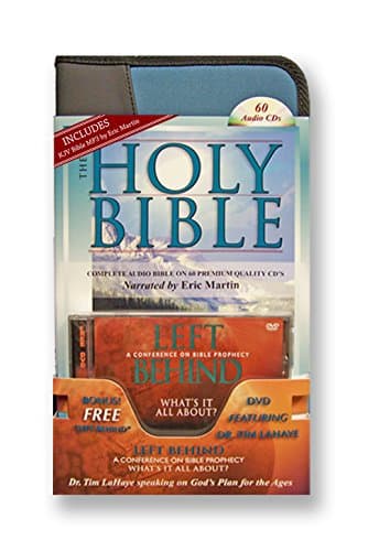 King james Version Audio Bible on 60 CDs-Plus Free Audio Bible, a 2nd Complete Audio Bible Free on MP3 Discs-Plus Free Tim LaHaye speaking on "God's Plan for the Ages."