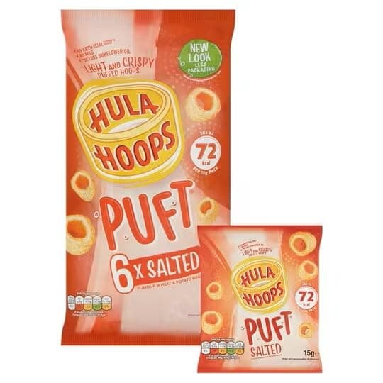Salted 15g x - 6 per pack