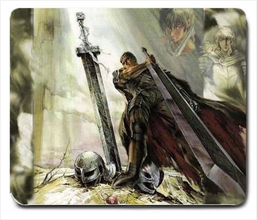 berserk 1 mousepad mouse pad mousemat mouse mat
