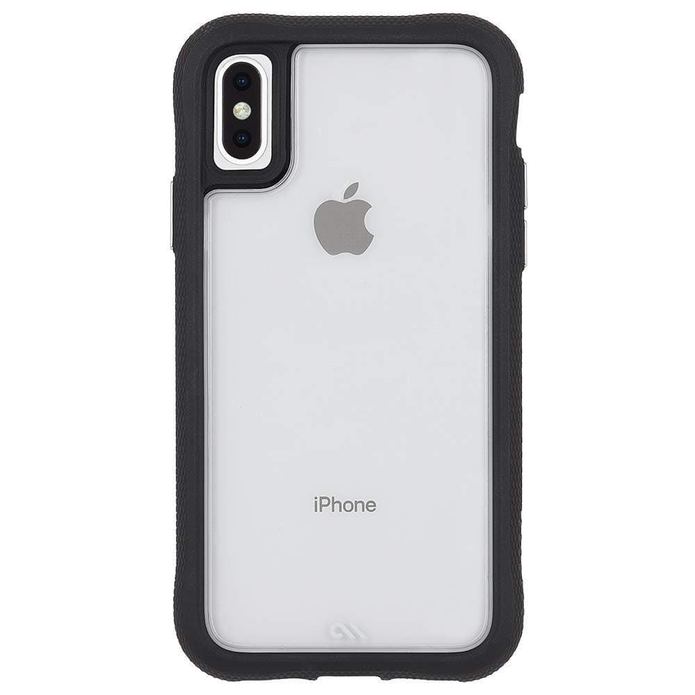 Case-Mate Case Mate Protection Collection Back Case for Apple iPhone XS Max - Clear & Black