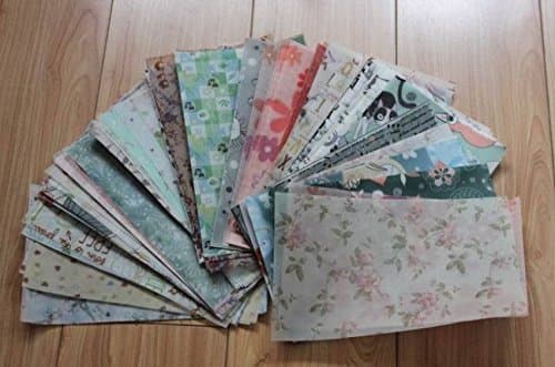 100pcs/pack 13 * 21cm Multi-Patterns Gift Wrapper Handmade Soap Wrapping Paper Oil Wax Packaging Papers (Random)