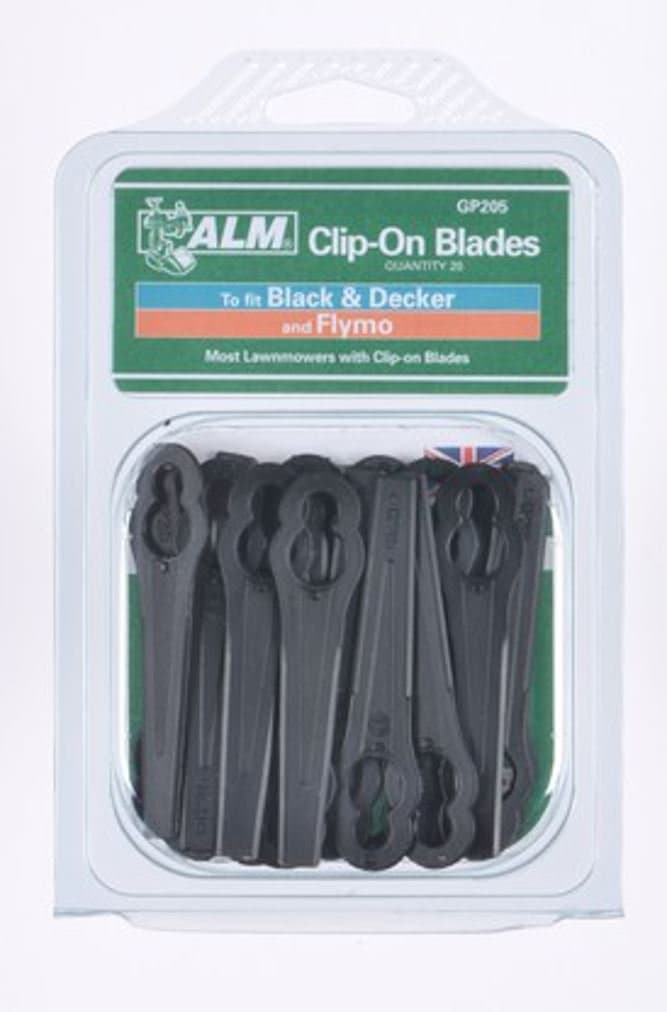 ALM Flymo Plastic Blades E250 Minimo SX Sprinter E25 Pack of 20 GP205