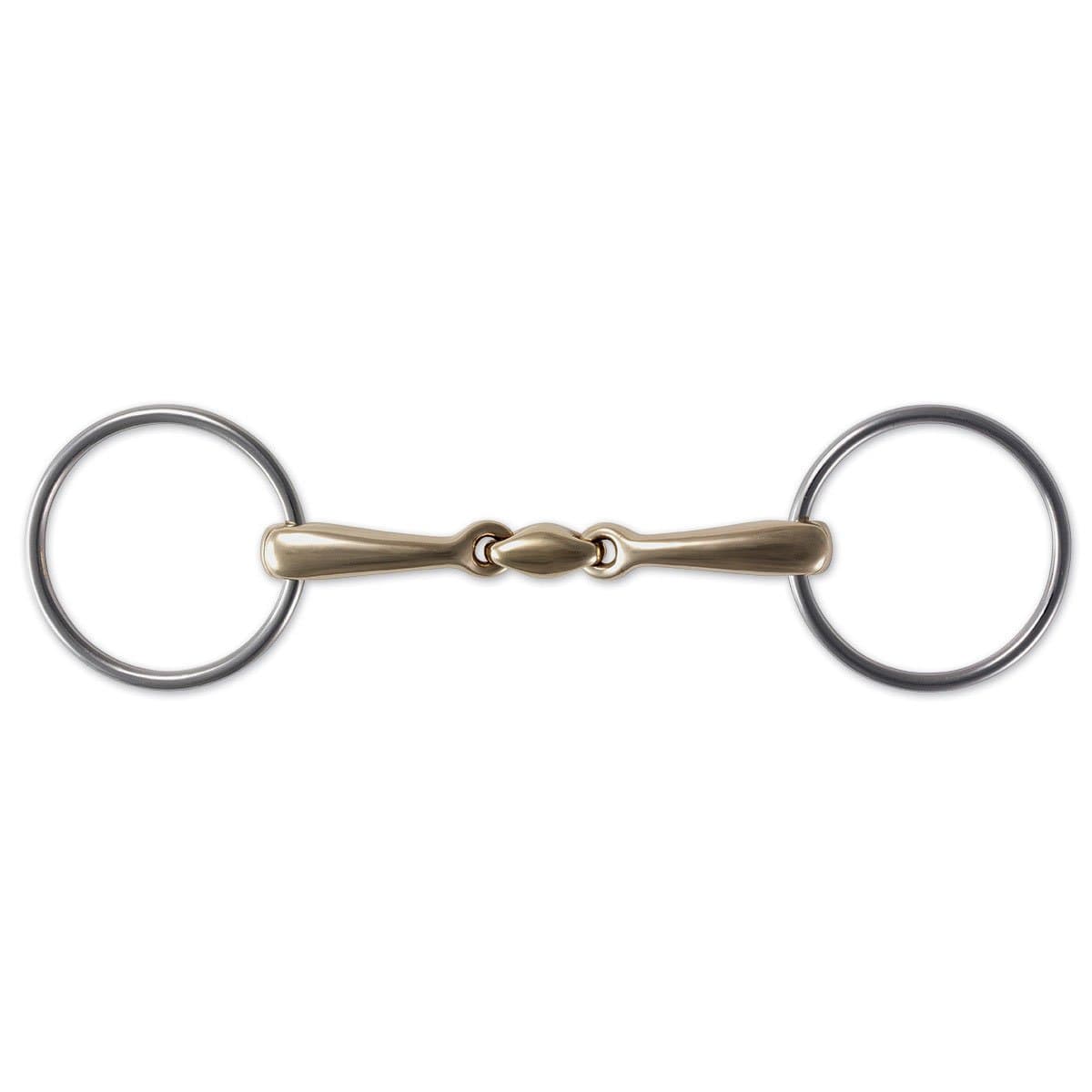 Stubben STEELtec Loose Ring Snaffle Bit 16mm 5