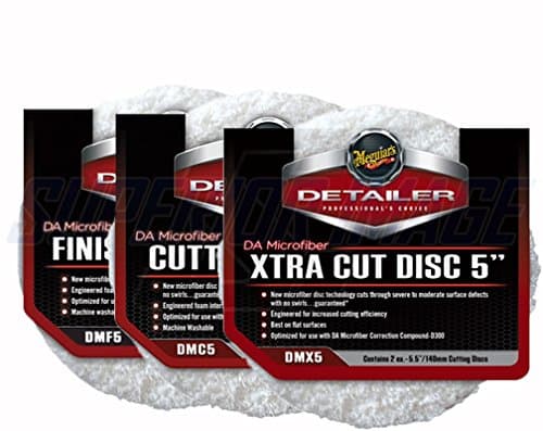 Meguiars 5 in DA Microfiber Combo Kit