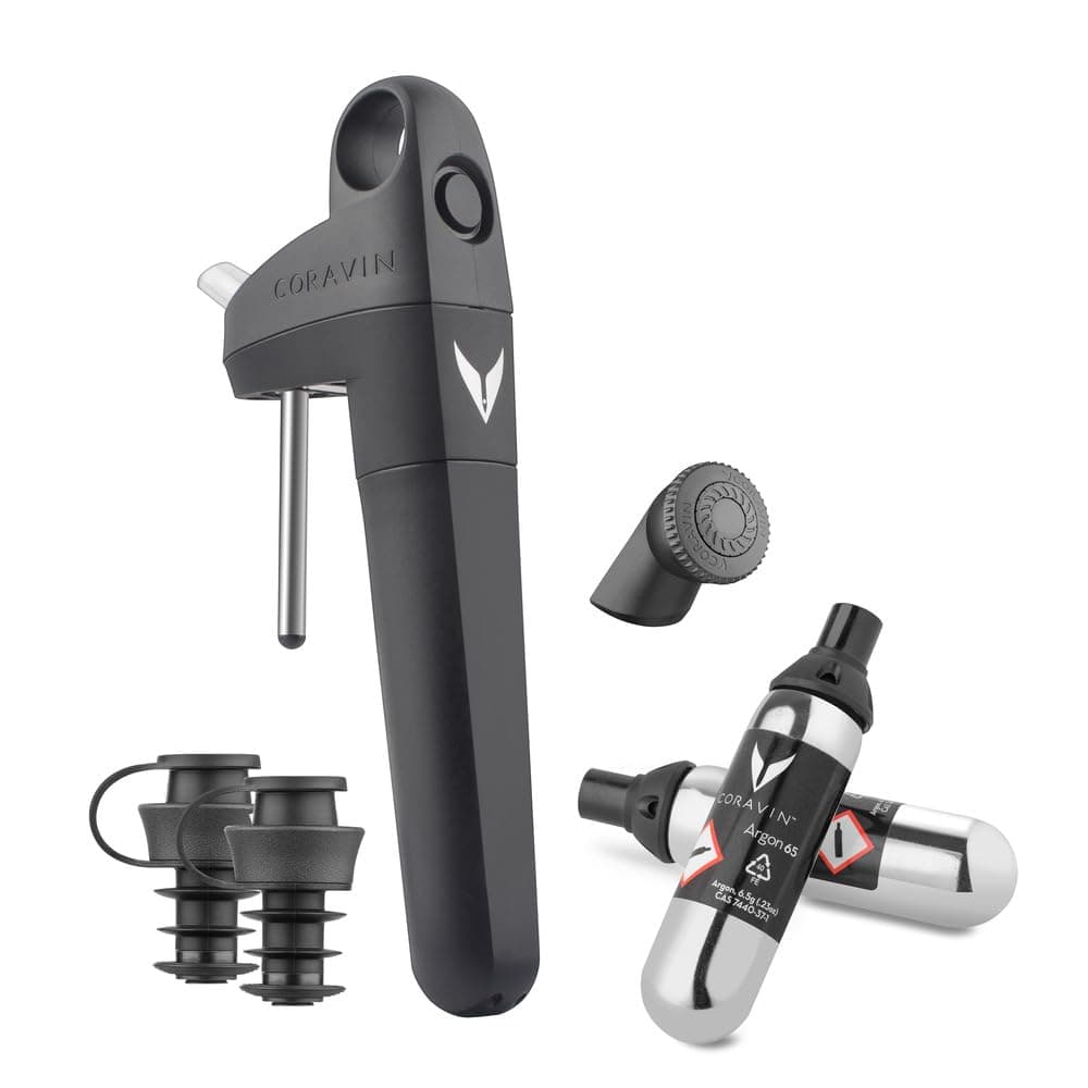 Pivot Plus Wine Preservation System- Black