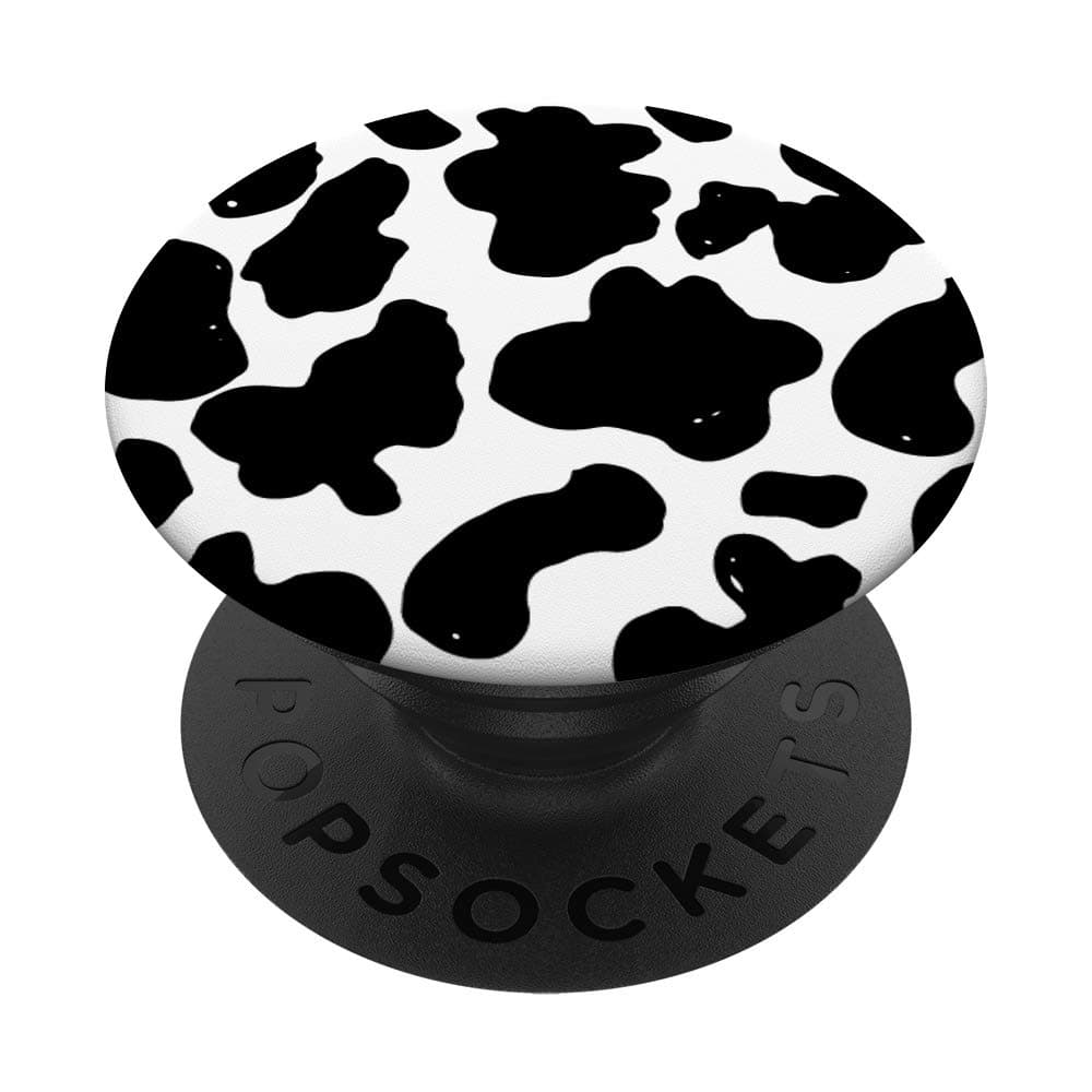 Cow Print Black & White