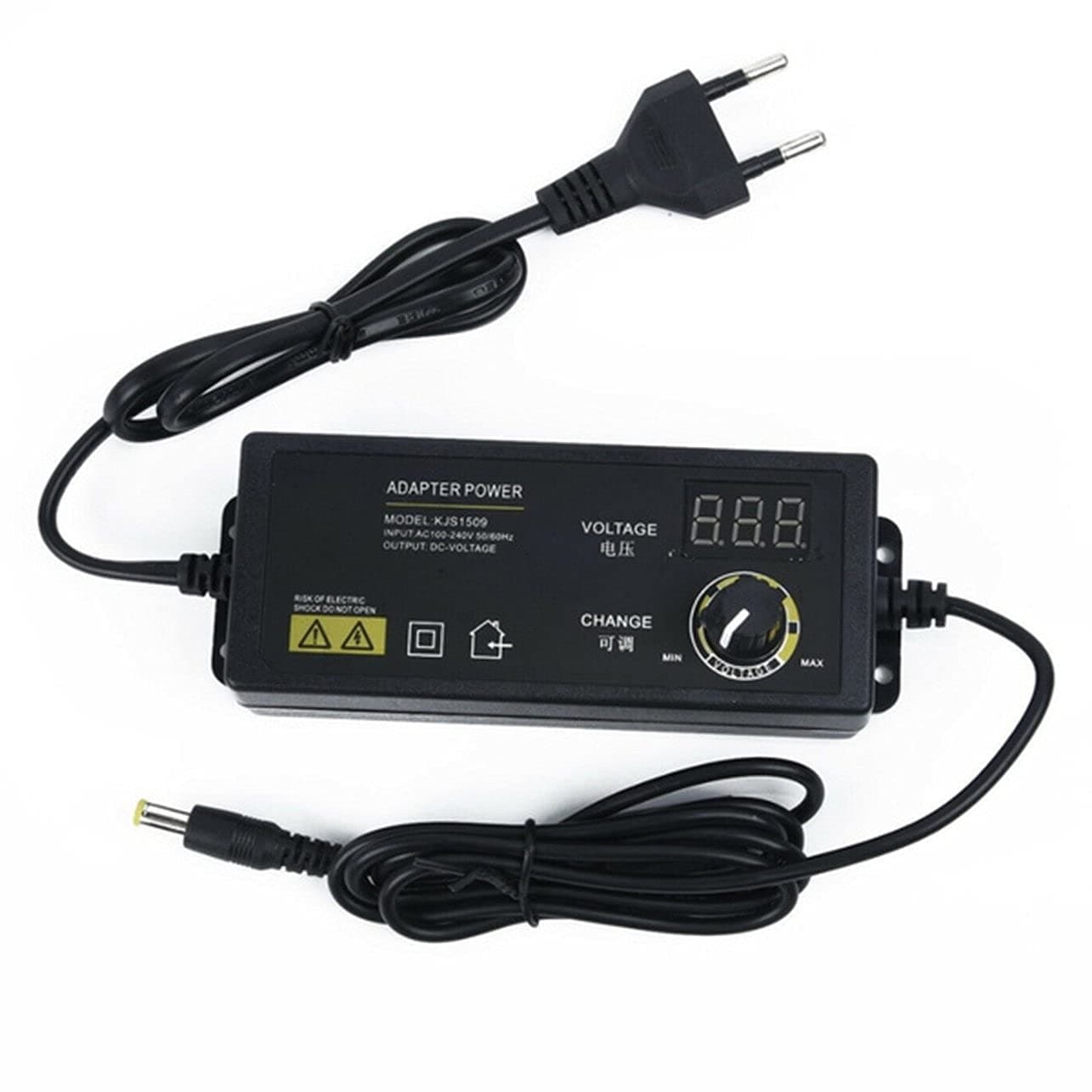 Adjustable Power Adapter 3-24V4 A Voltage Regulating Power Suppl