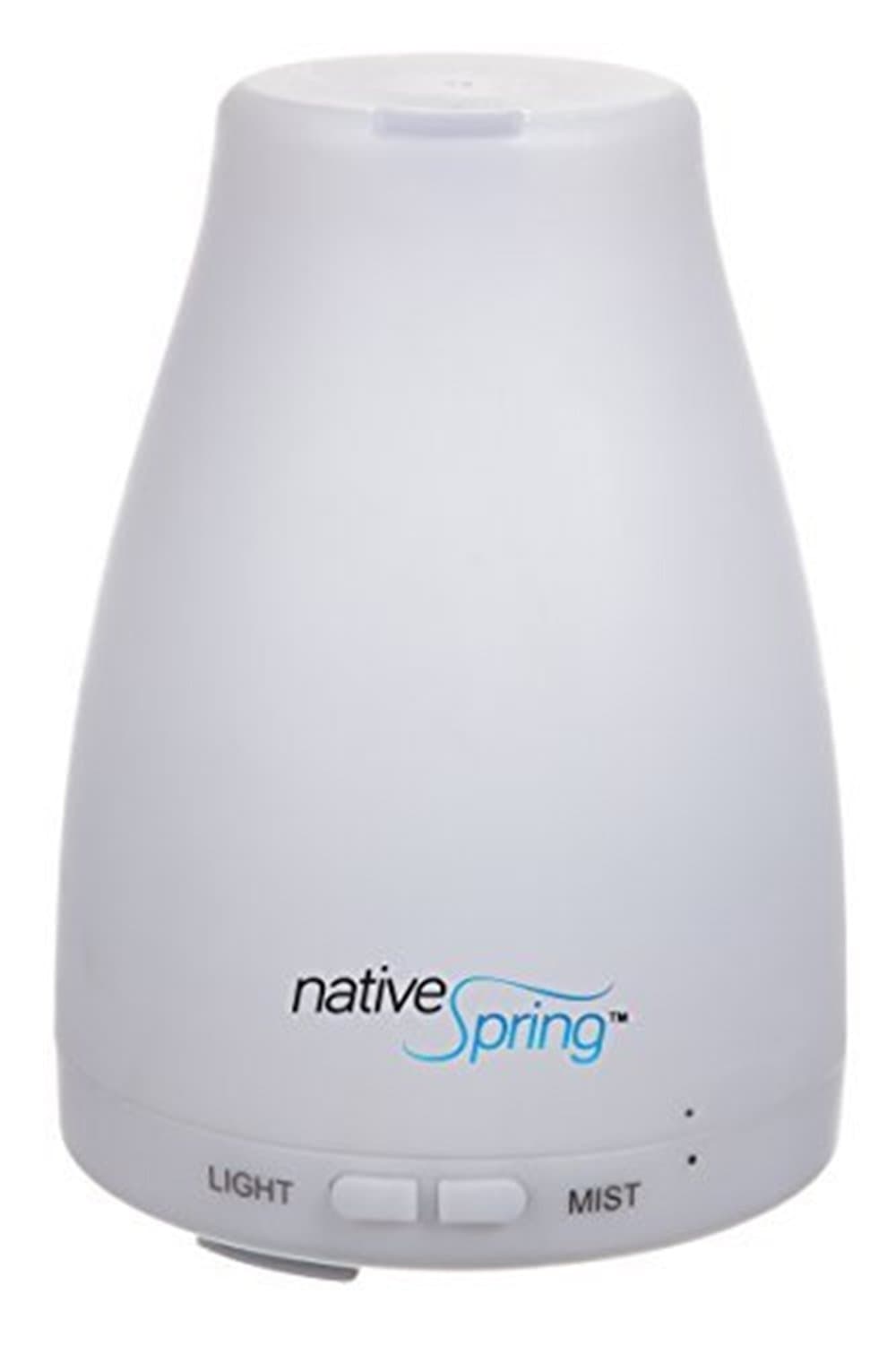 Native Spring Aroma Essential Oil Diffuser 6 inches White