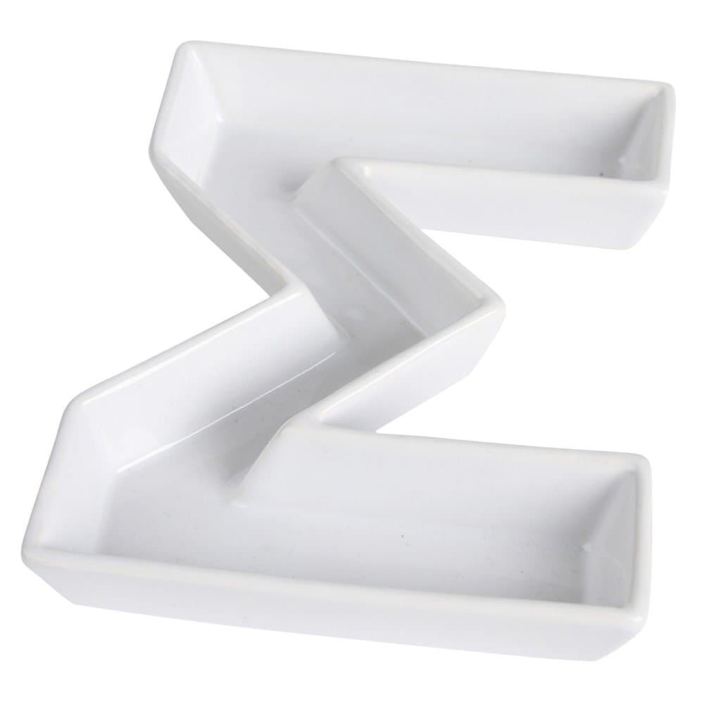 Ceramic Greek Alphabet Dish, Sigma