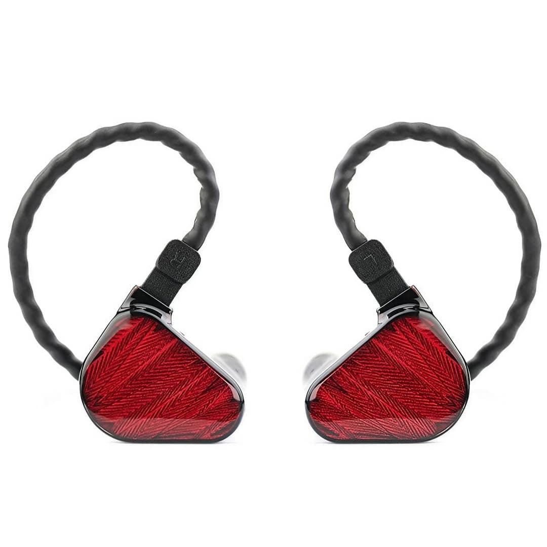 x Crinacle Zero: RED Dual Dynamic Drivers In Ear Wired Headphones