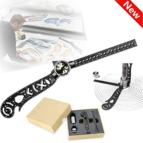 Magcon Tool Multi-Function Drawing Ruler for Notepad Designers Artists Architects Student