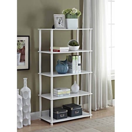 Mainstays No Tools Assembly 8-Cube Shelving Storage Unit White