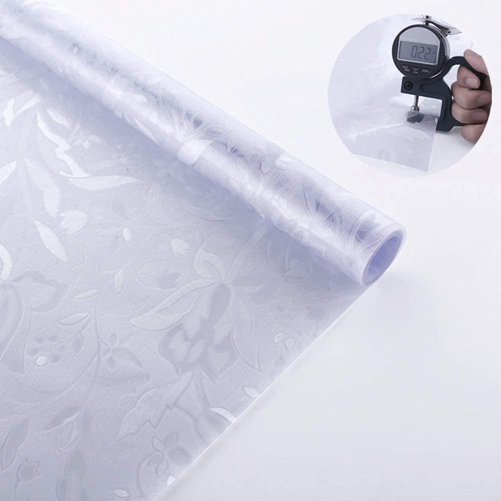 Bloss Bloss No Glue Static Cling Window Film Decorative Pattern Design Glass Window Film Privacy Window Covers for Home/Bedroom/Bathroom Window DÃ‚Ã‚cor,35.4" x 78.7"