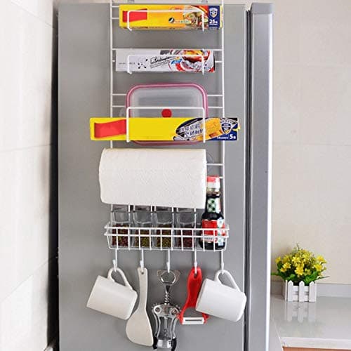 Multi-Layer Fridge Storage Refrigerator Rack Side Shelf Sidewall Holder Multifunctional Kitchen Supplies Organizer Household