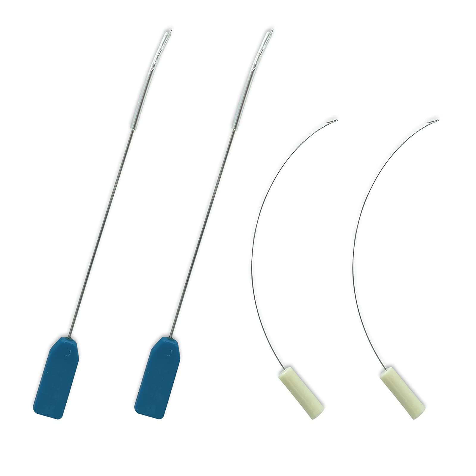 Serger Needle Threader，overlocker Threader Set，for Looper and Needle by Hemline，2 Set Serger Looper Threader and Serger Needle Threader