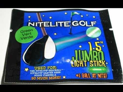 Nitelite Golf Ball Replacement Light Stick Glows! NEW