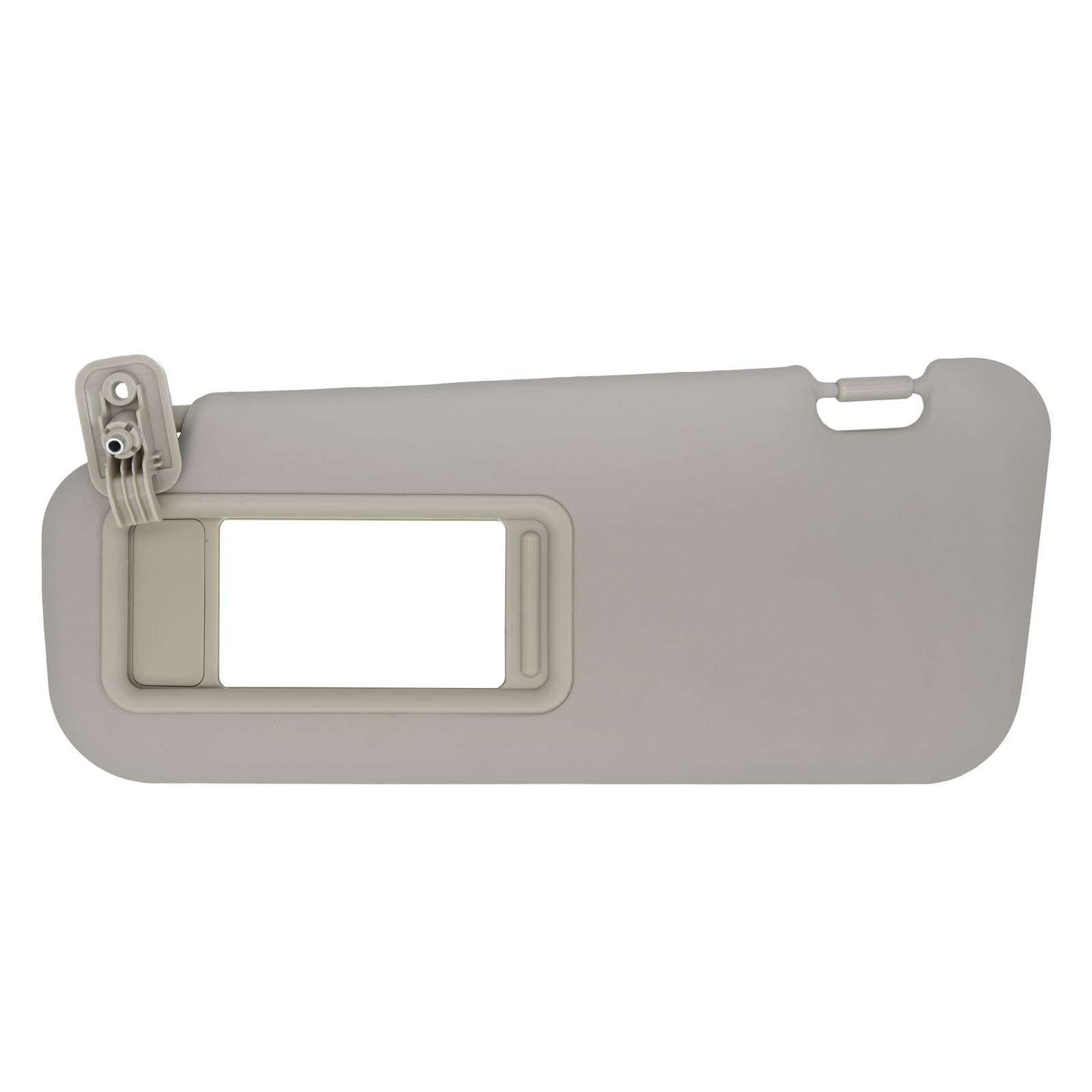 Left Driver Side Sun Visor Compatible with Mazda 3 2010 2011 2012 2013 BBM2-69-320C-75 BBM3-69-320C-75 Without Light Beige