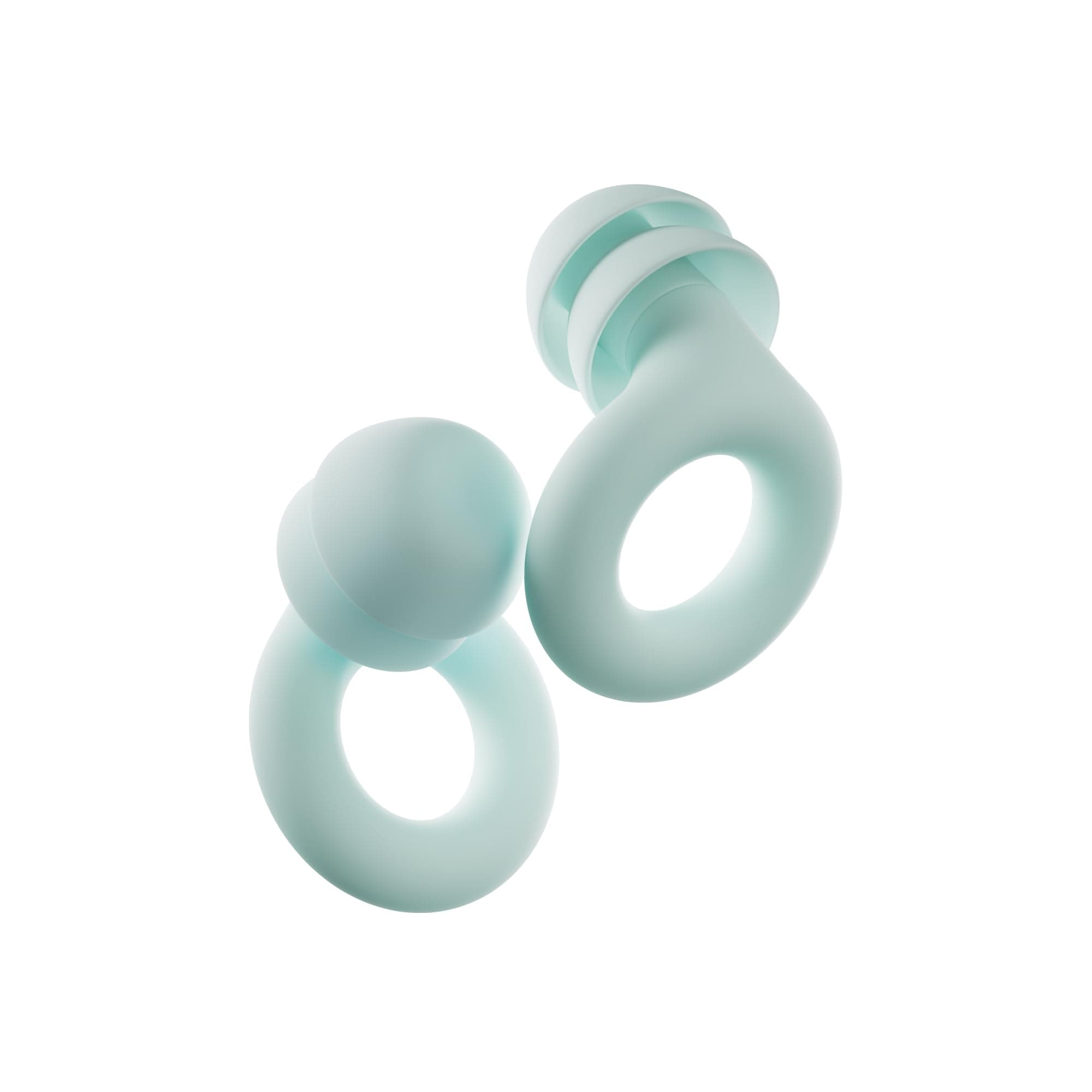 Loop Quiet 2 Plus Ear Plugs with Double Tips - Ultra Comfortable and Reusable Earplugs for Sleep, Focus, Move and Noise Sensitivity | Flexible Hearing Protection | 24dB SNR Noise Reduction with 3dB