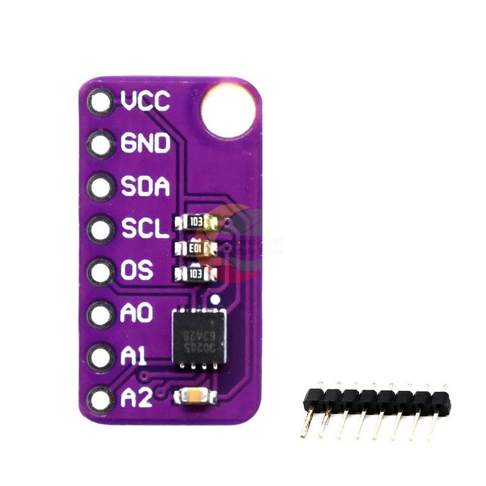 High Accuracy MAX30205MTA MAX30205 Human Body Temperature Sensor Module Low Voltage Measuring Skin Wristband Temperature Sensor