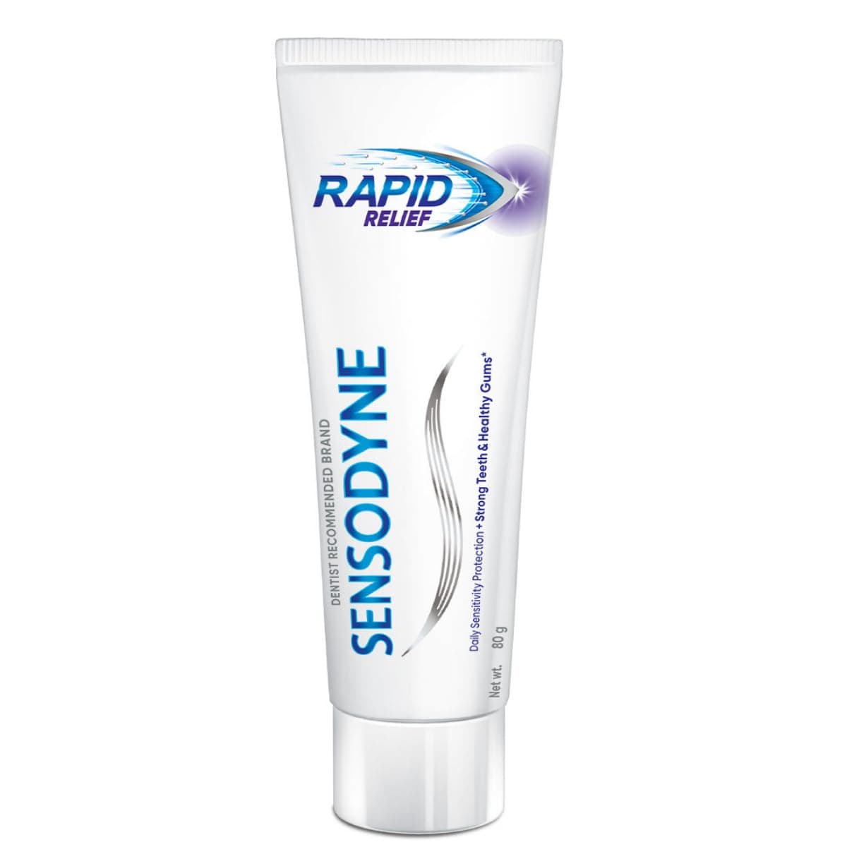 Toothpaste Rapid Relief | Fast Sensitivity Relief Tooth Paste Pack of 1 - 80gm | Fresh Taste | Dentist Recommended