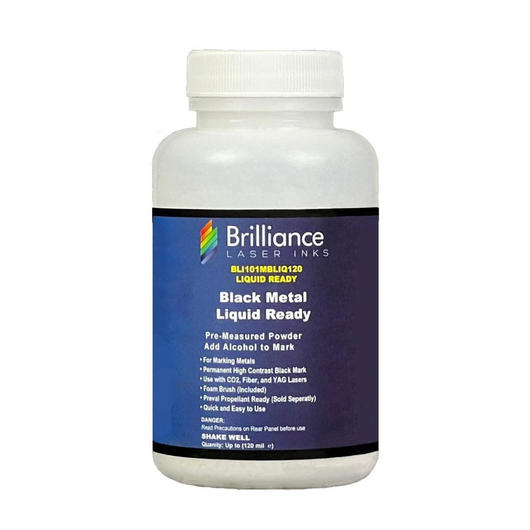 Brilliance Laser Inks Black Liquid Ready