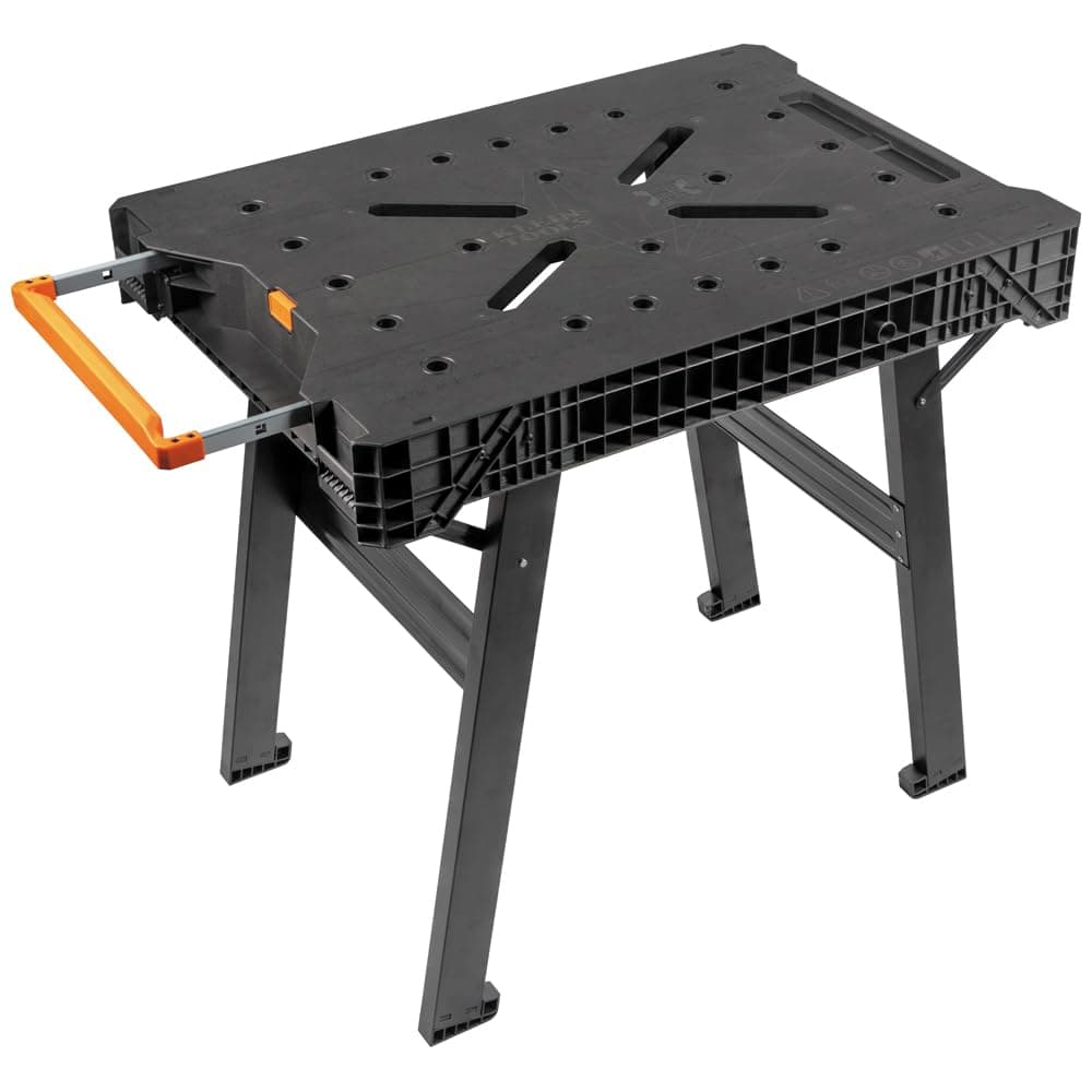 54410MB MODbox Work Bench, Folding Work Table, Lightweight Portable Workstation, 1000-Pound Capacity, 39.25 x 23.75 x 30.9-Inch, Compatible with MODbox Rail System